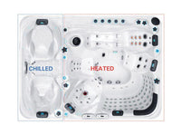 Thumbnail for contrast bath for hot and cold therapy areas highlighted 